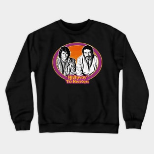 Highway to Heaven // 80s Retro TV Fan Design Crewneck Sweatshirt